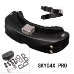 Skyzone SKY04X PRO 5.8Ghz 48CH Glasses 2D/3D for Build Headtracker DVR Camera for RC Plane Racing Drone Racing Accessor